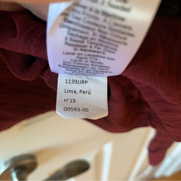 Nation LTD Cardi Raglan Tiger Tee Redwood - Picture 11 of 11